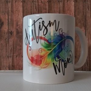 Autism mom coffe mug